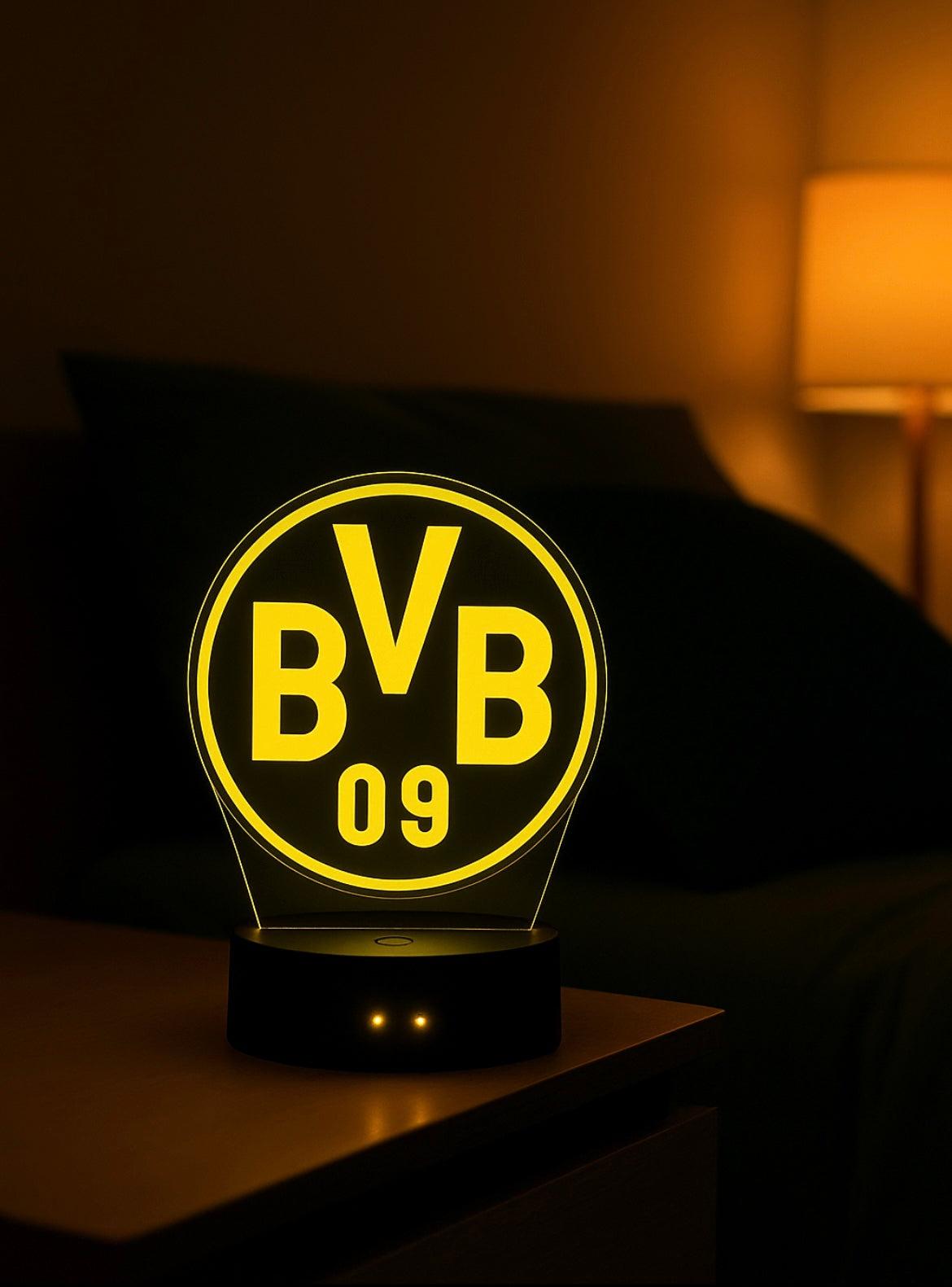 Lampe LED 3D Borussia Dortmund - Lightix