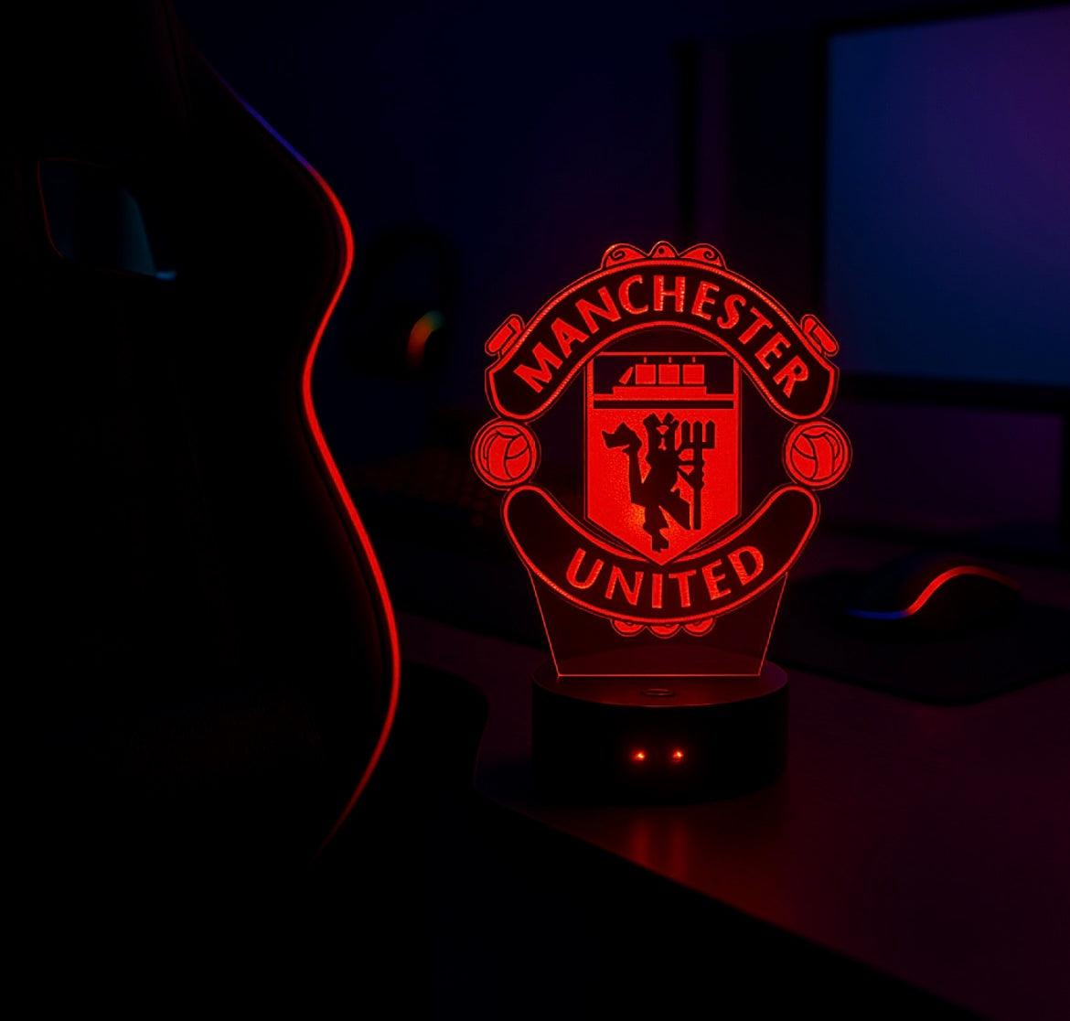 Lampe LED 3D Manchester United - Lightix