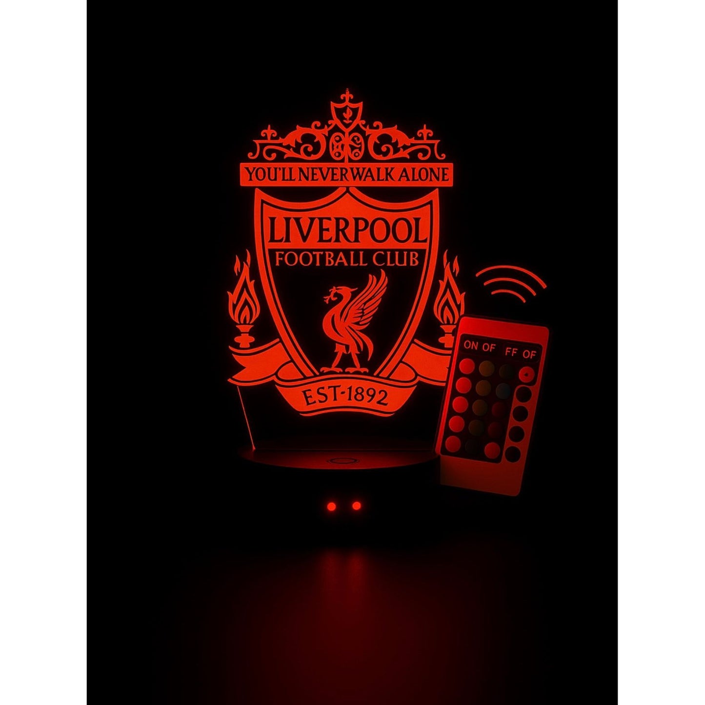 Lampe LED 3D Liverpool FC - Lightix