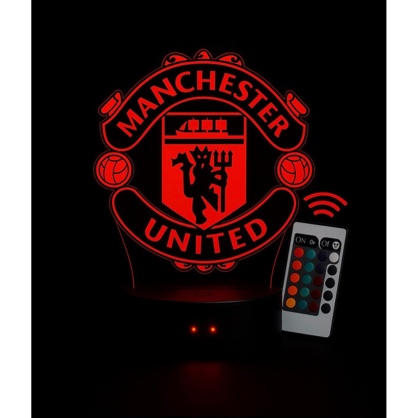Lampe LED 3D Manchester United - Lightix