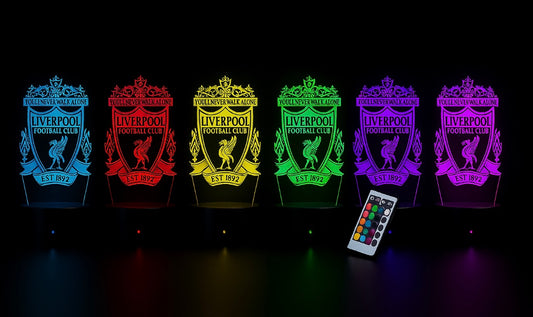 Lampe LED 3D Liverpool FC - Lightix