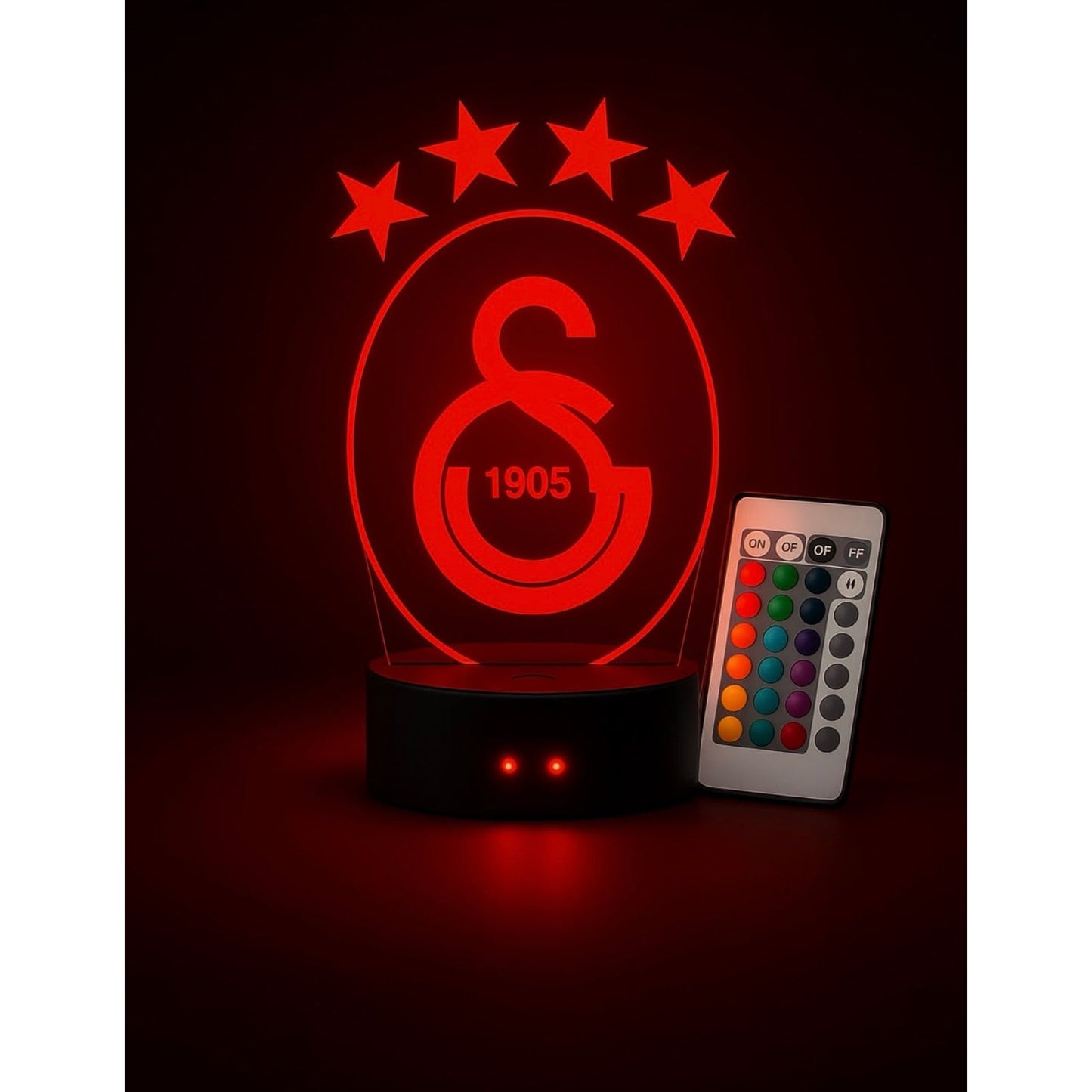Lampe LED 3D Galatasaray - Lightix