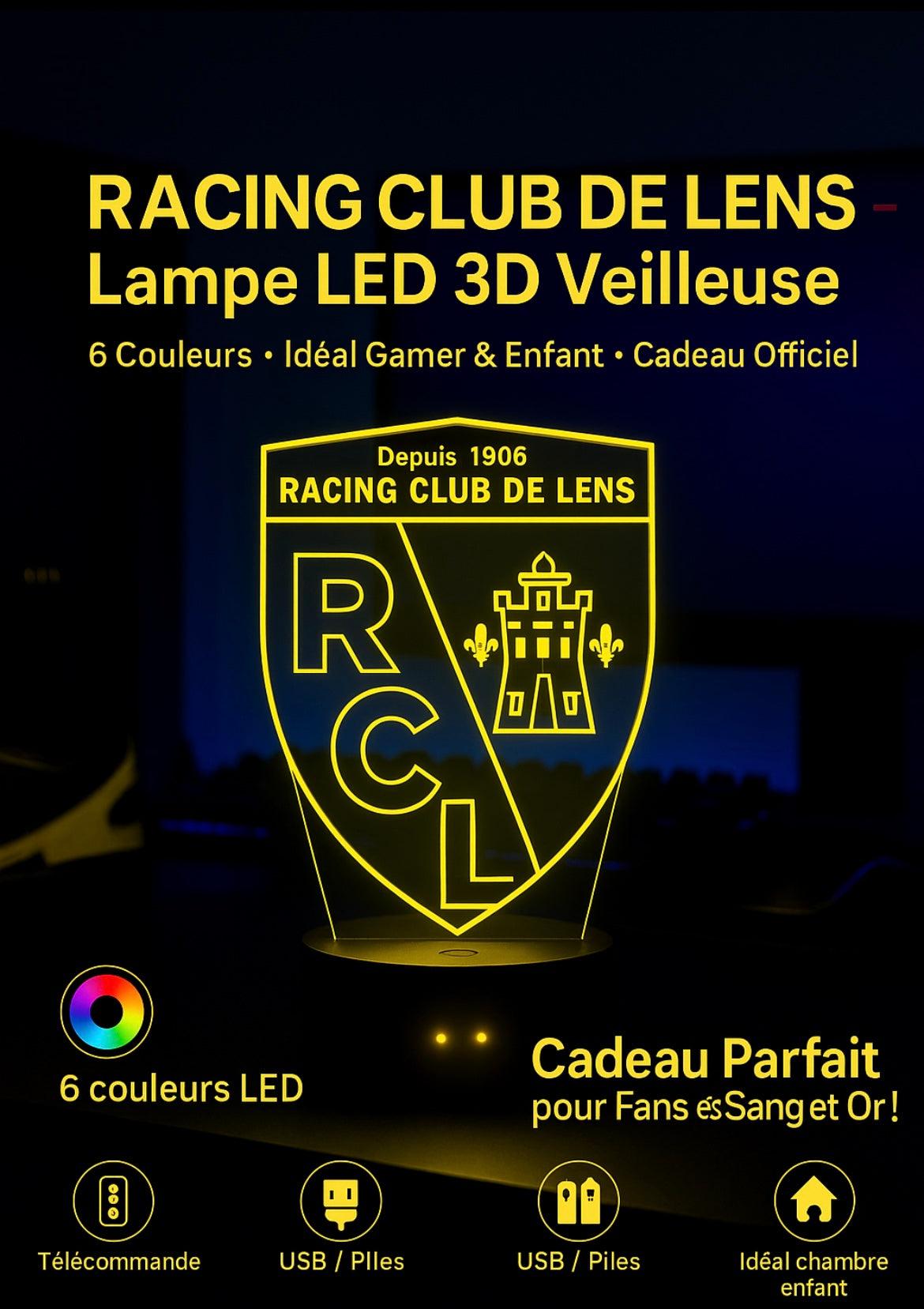 Lampe LED 3D RC Lens - Lightix