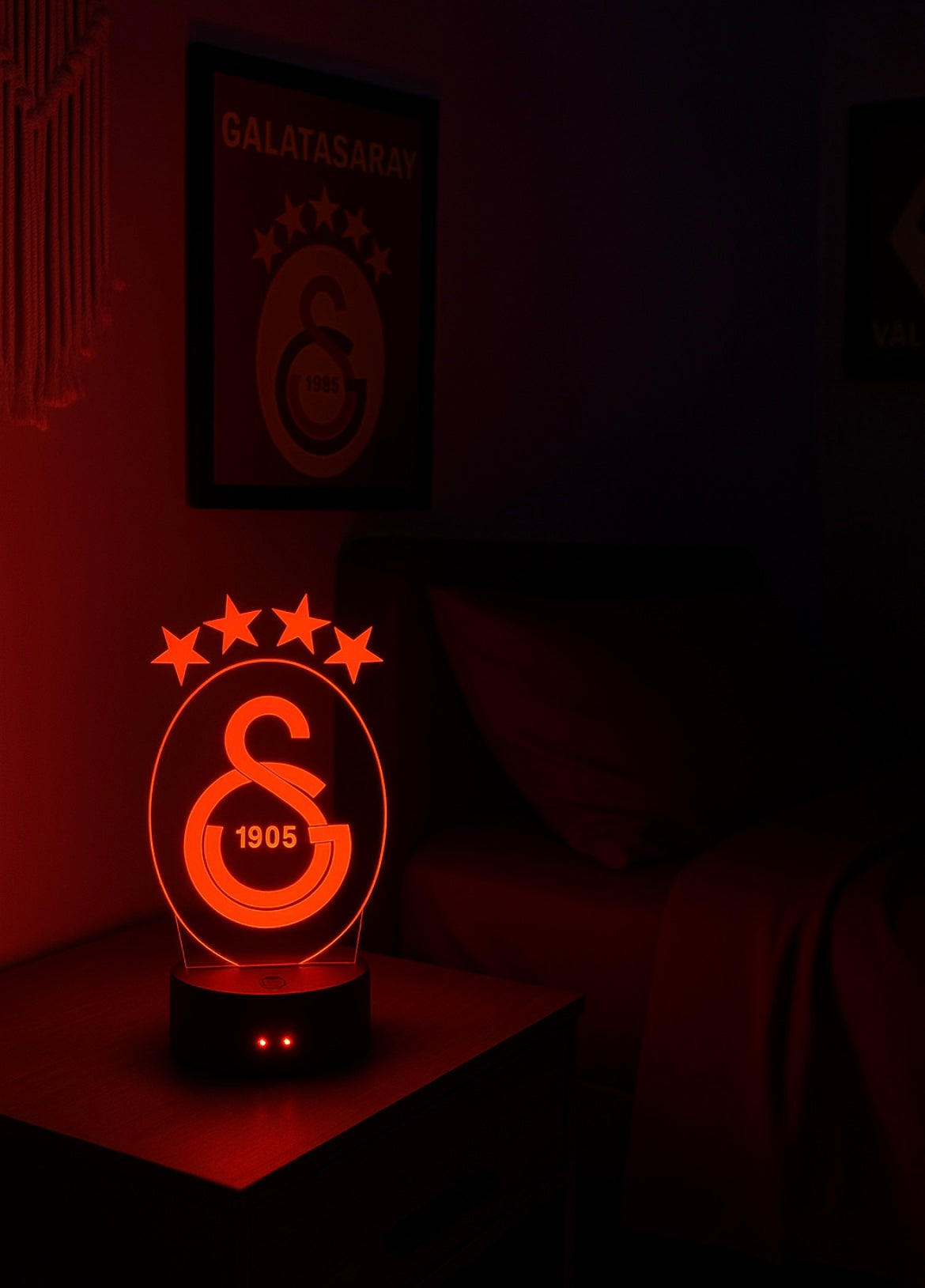 Lampe LED 3D Galatasaray - Lightix