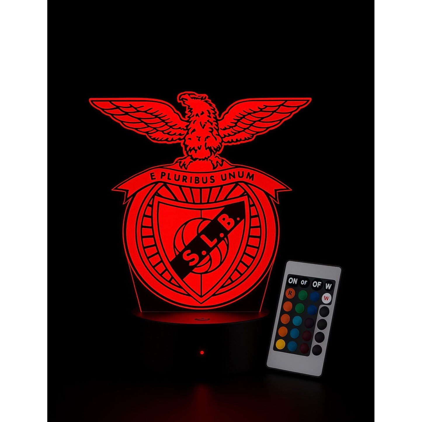 Lampe LED 3D Benfica - Lightix