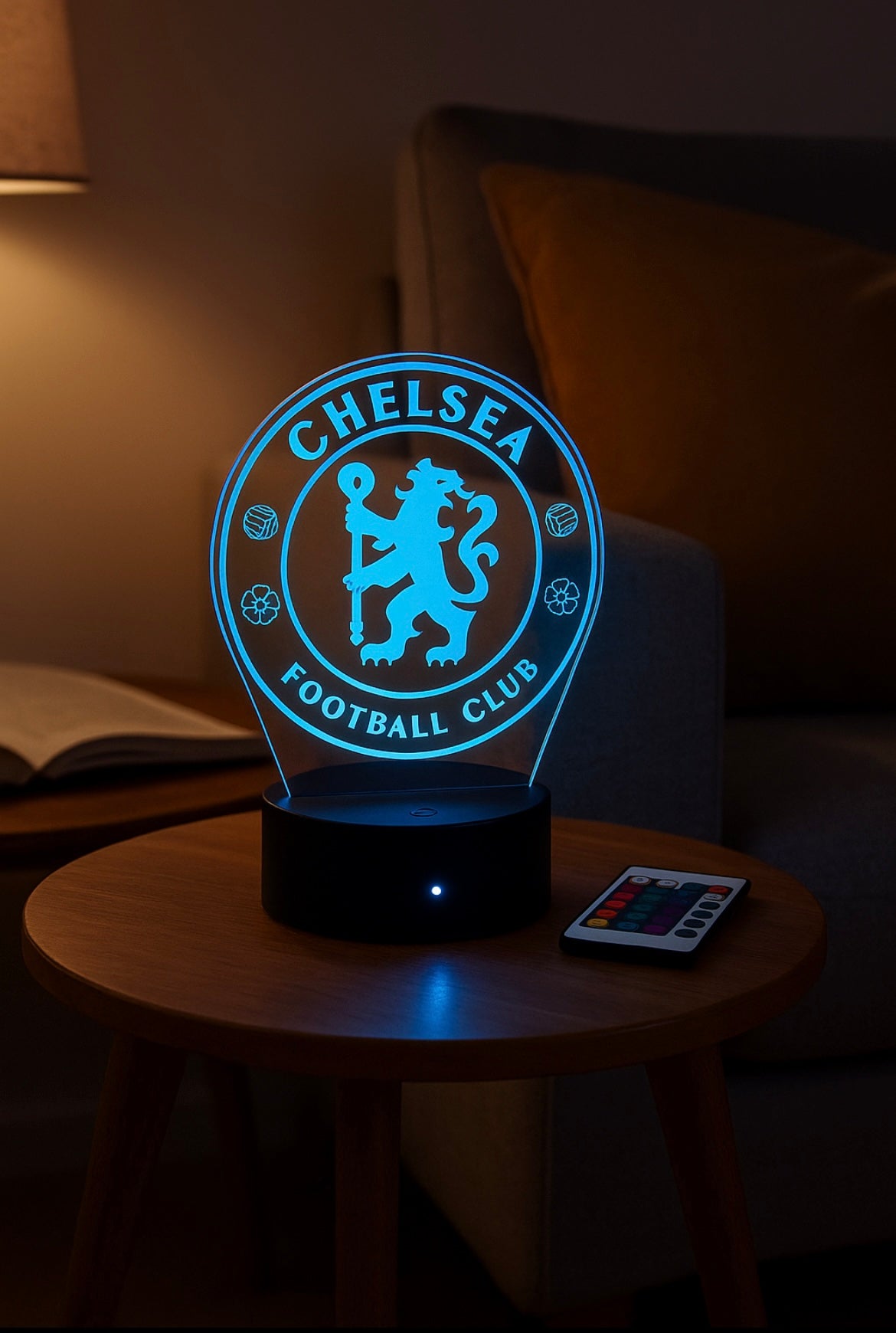 Lampe LED 3D Chelsea FC - Lightix