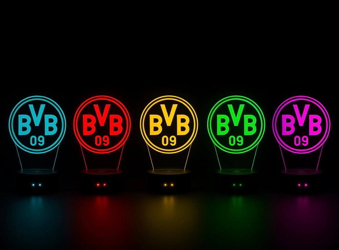 Lampe LED 3D Borussia Dortmund - Lightix