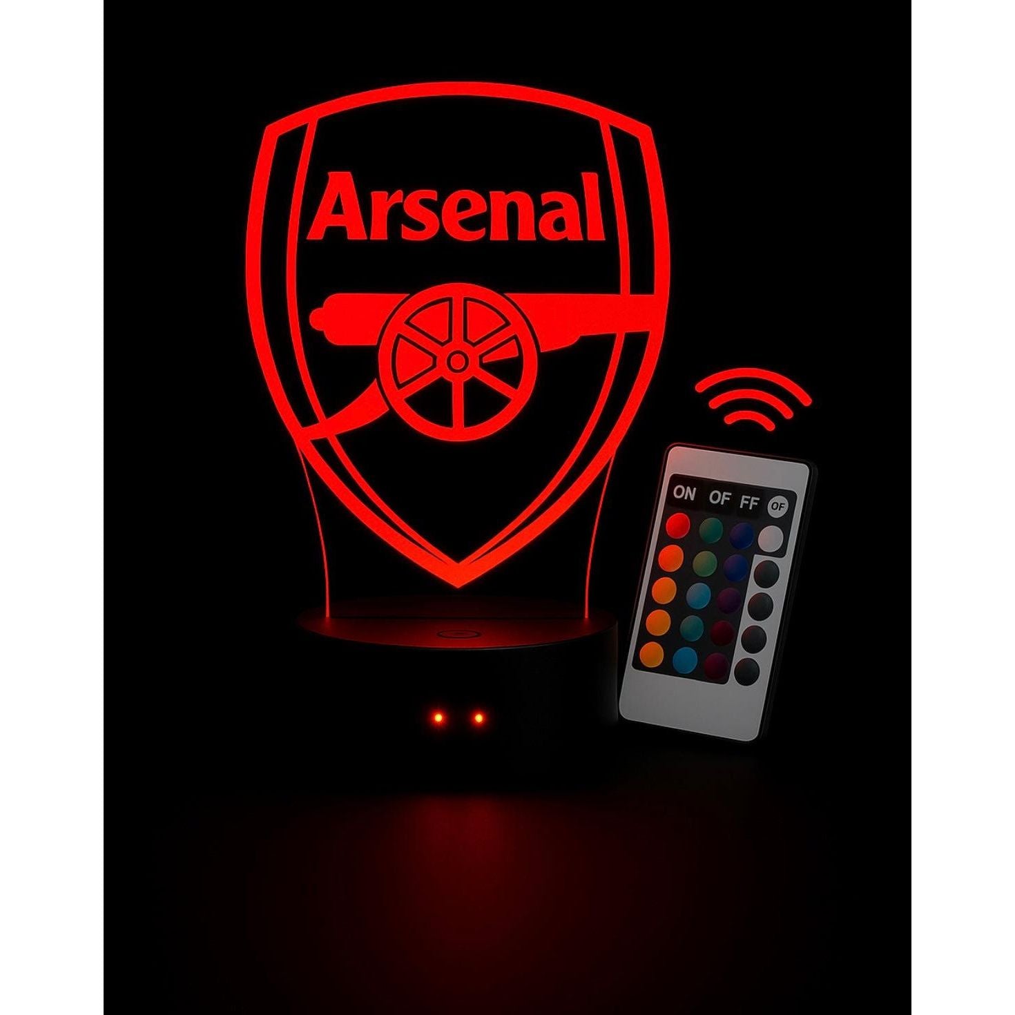 Lampe LED 3D Arsenal FC - Lightix