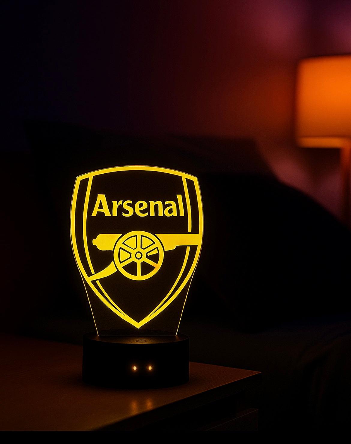 Lampe LED 3D Arsenal FC - Lightix