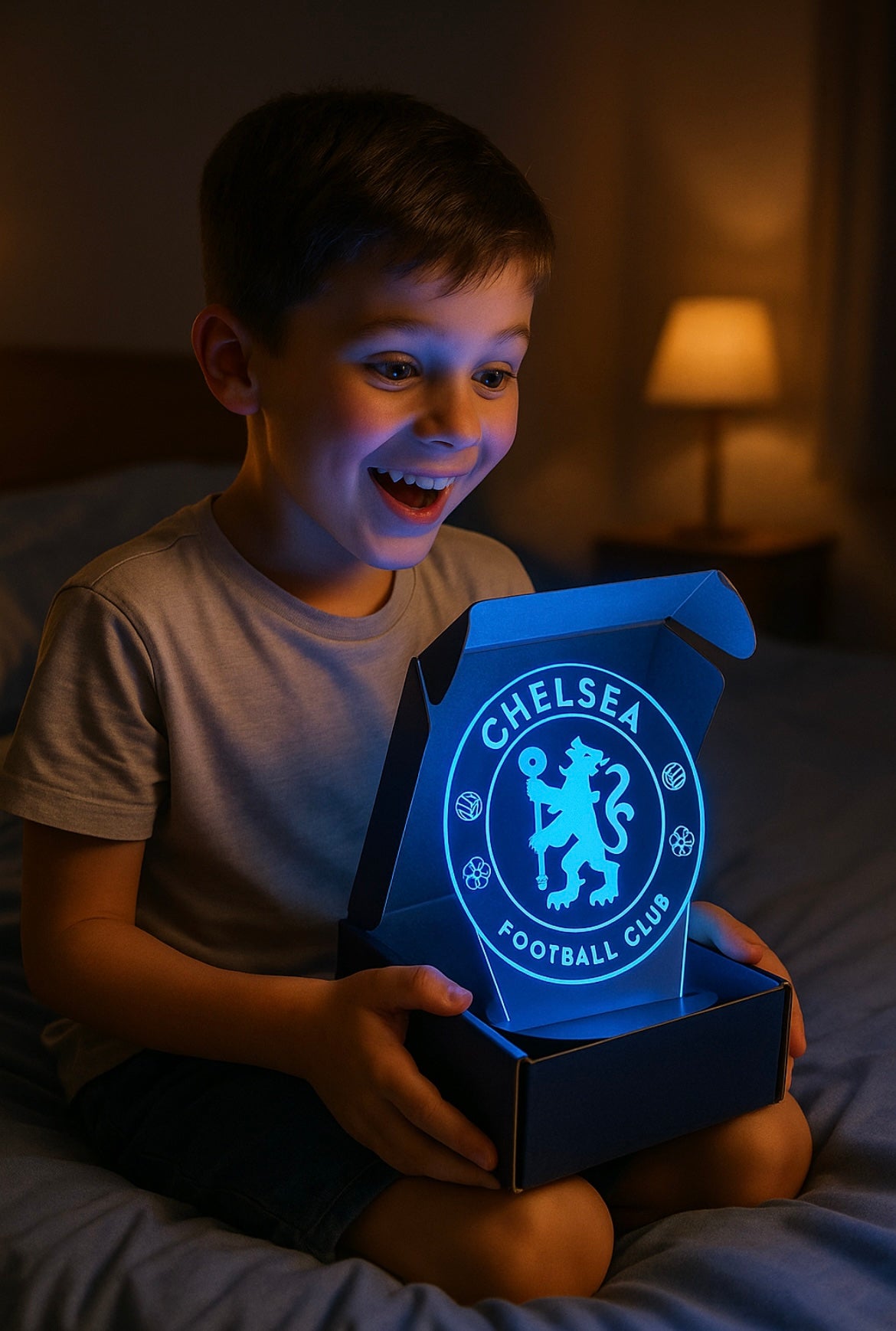 Lampe LED 3D Chelsea FC - Lightix