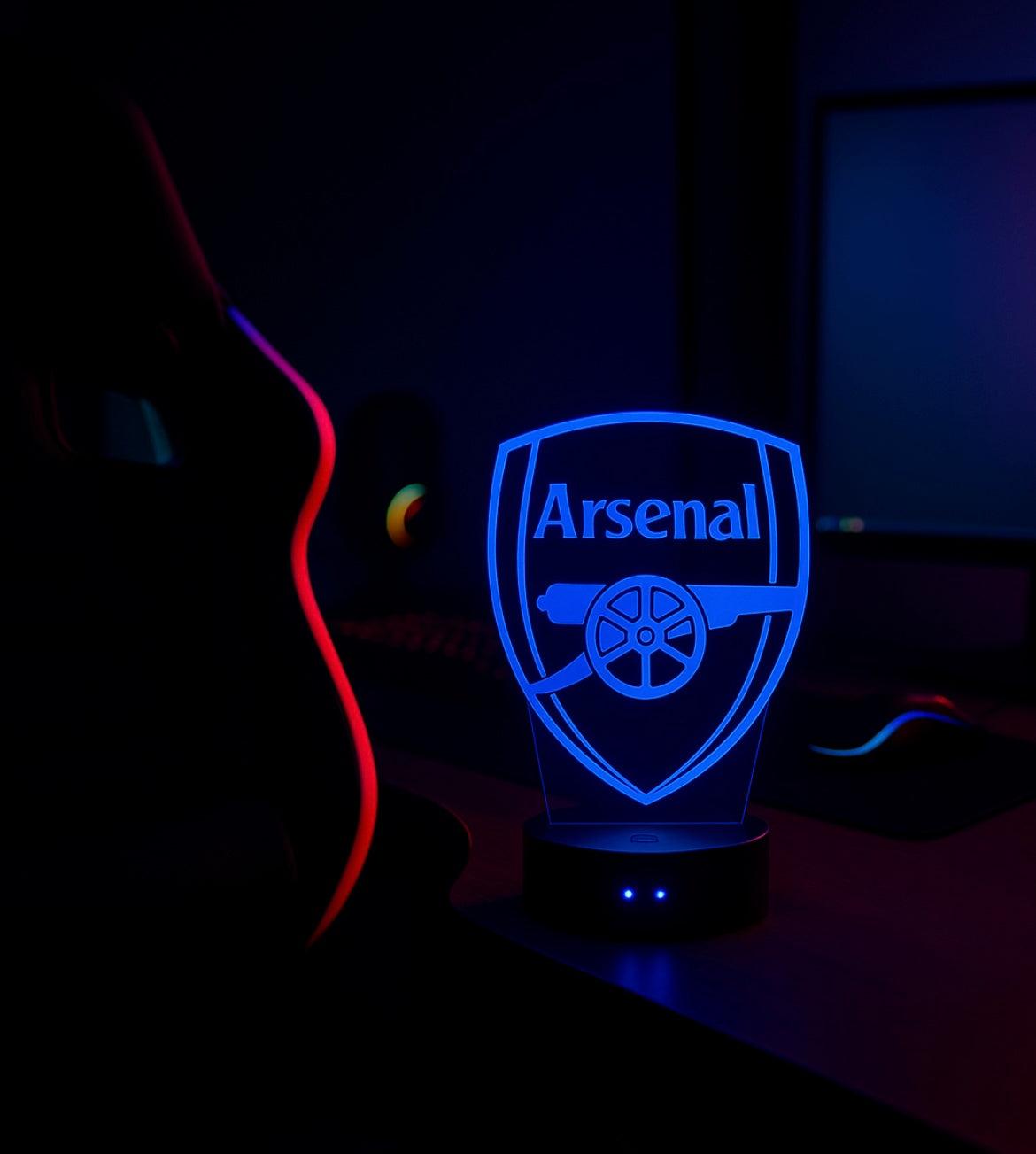 Lampe LED 3D Arsenal FC - Lightix