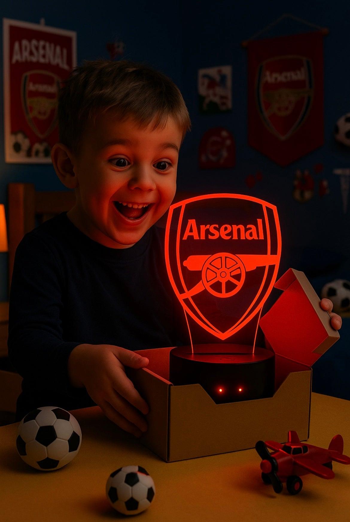 Lampe LED 3D Arsenal FC - Lightix