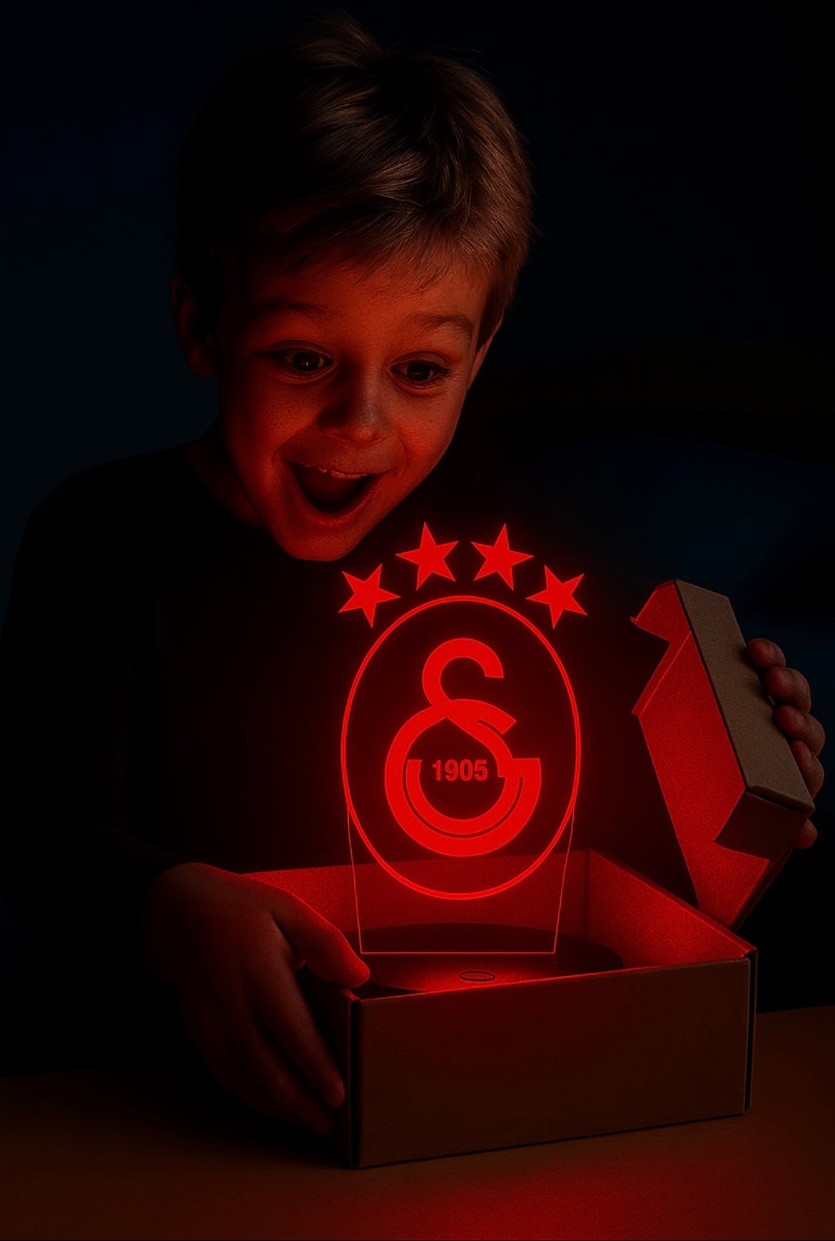 Lampe LED 3D Galatasaray - Lightix