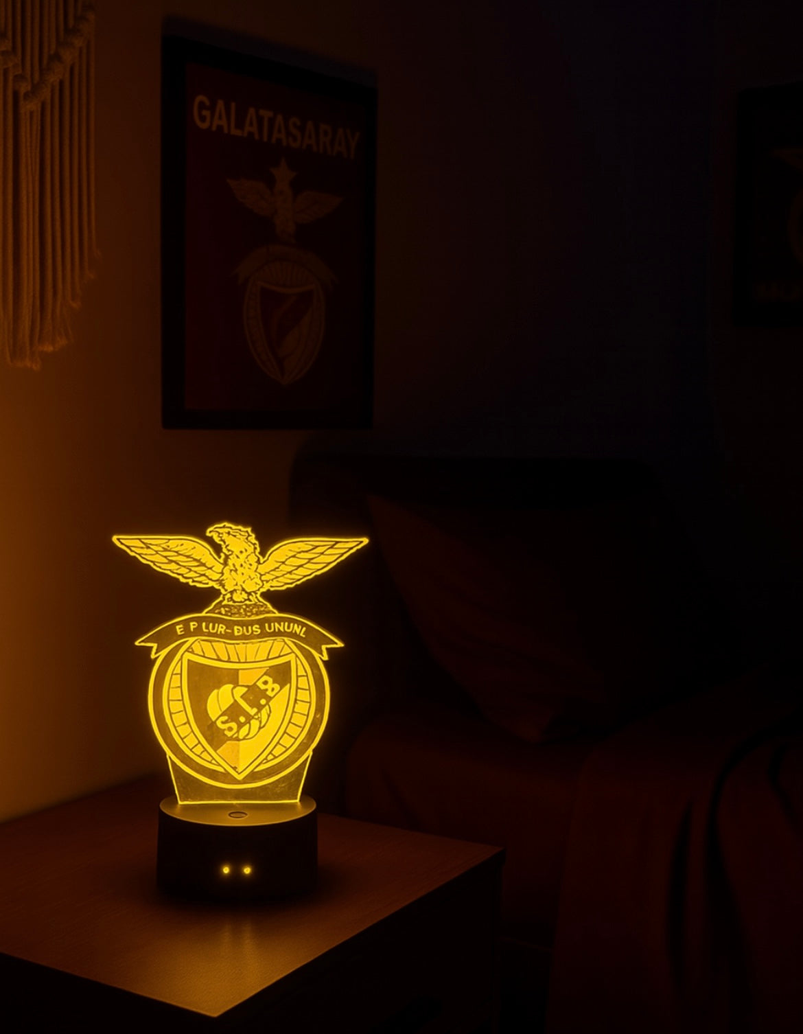 Lampe LED 3D Benfica - Lightix