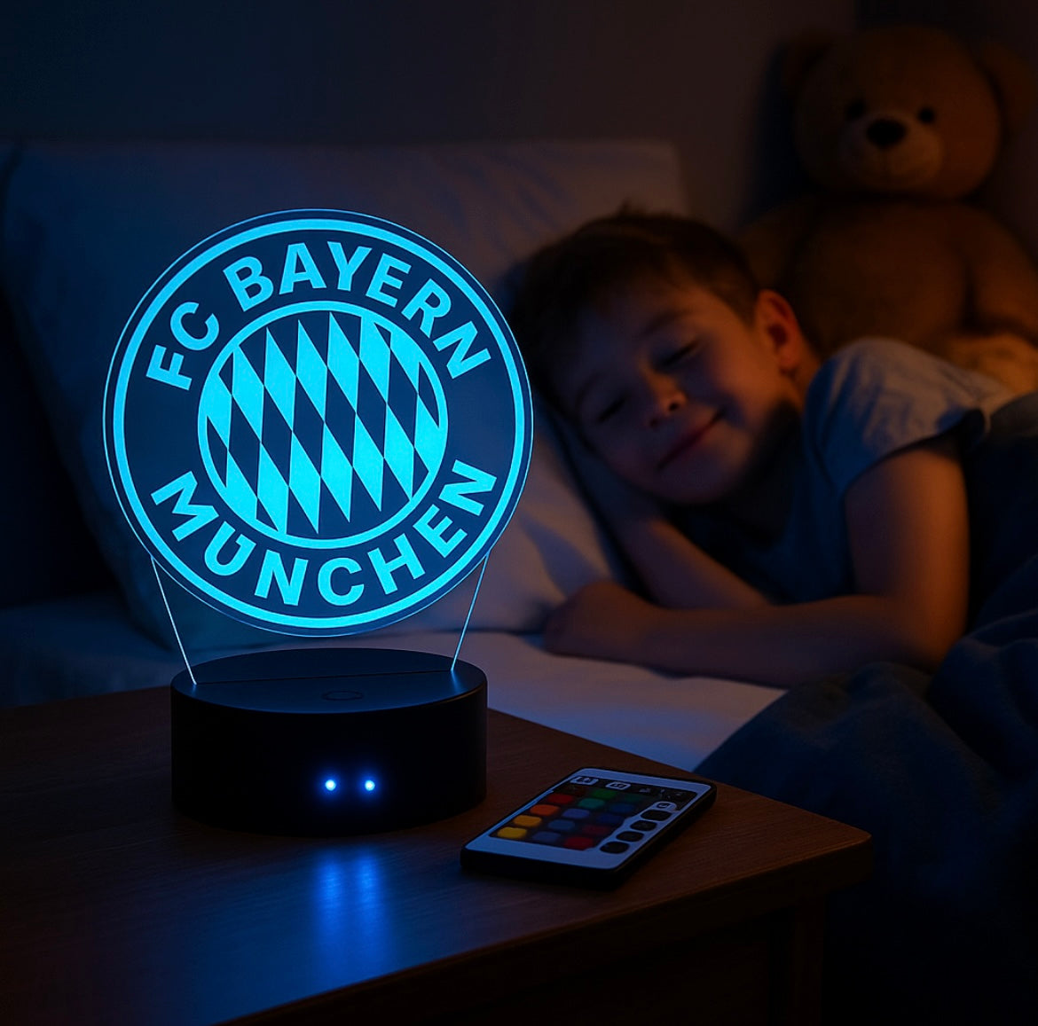Lampe Led 3D Bayern Munich Fc - Lightix