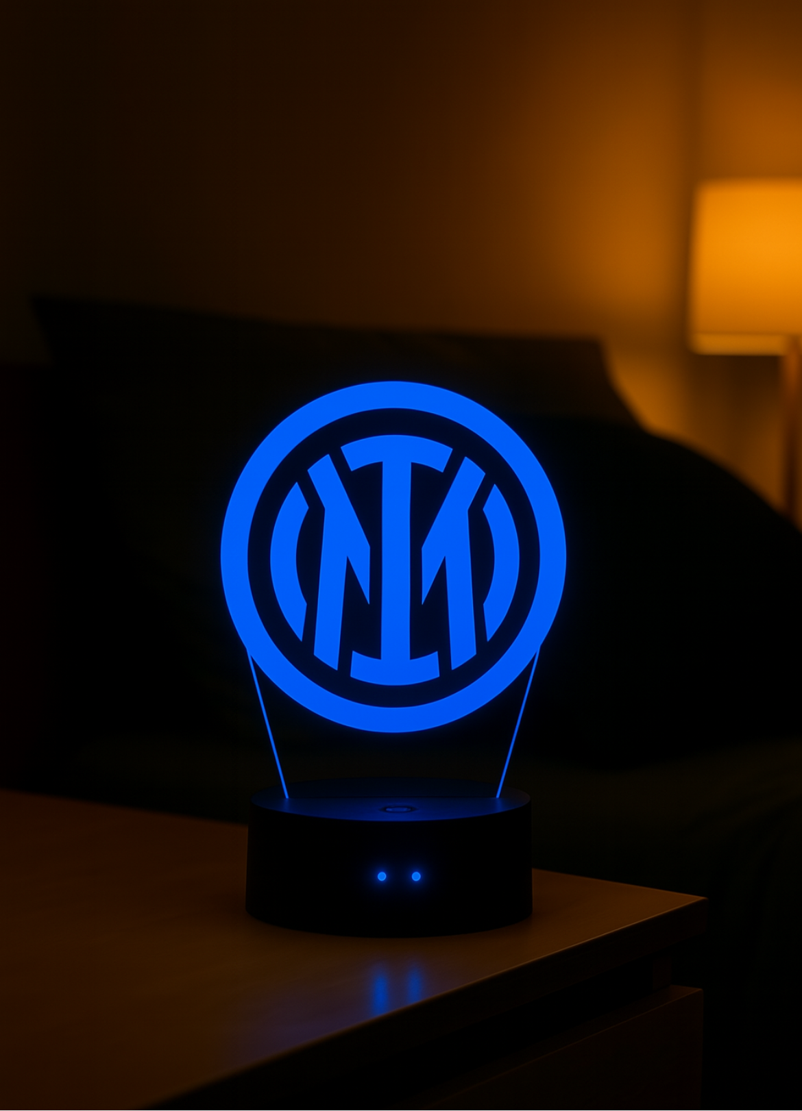 Lampe LED 3D Inter Milan - Lightix