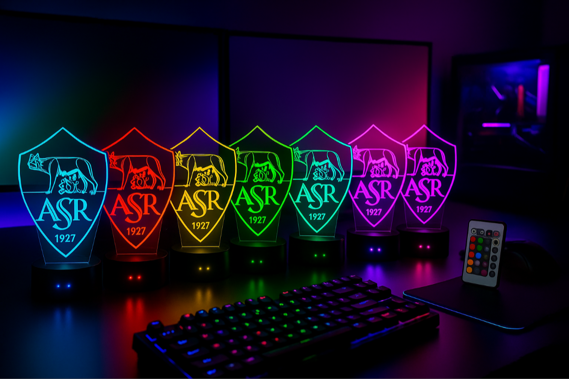 Lampe LED 3D AS Roma - Lightix