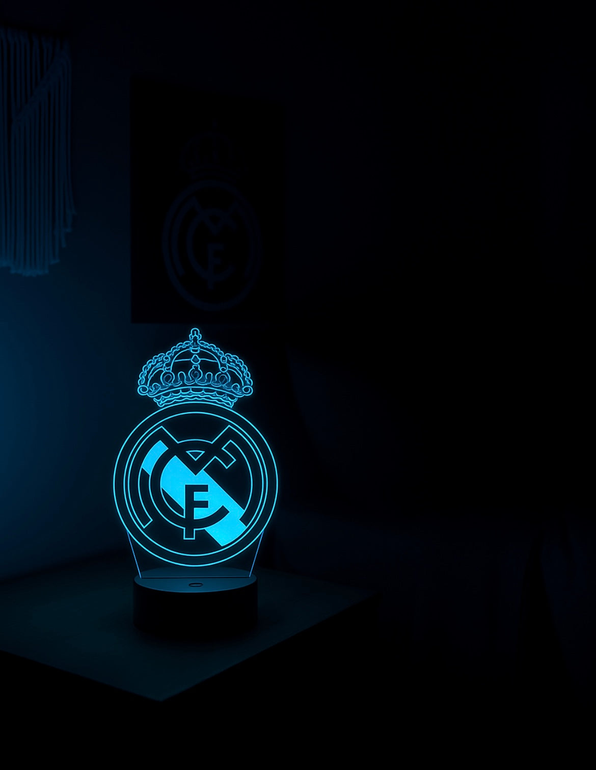 Lampe LED 3D Real Madrid - Lightix