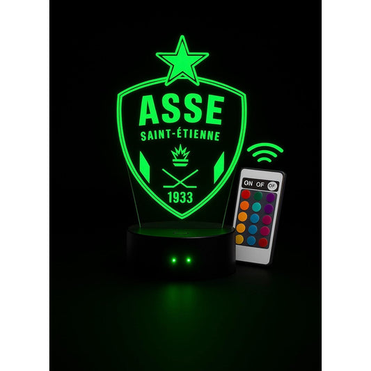 Lampe LED 3D AS Saint-Étienne - Lightix